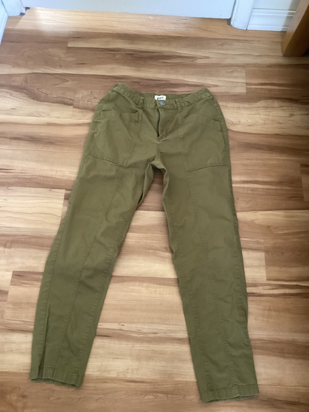 Pact olive pants